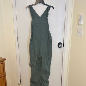 Duluth Trading Co Green Women's Jeans Overalls